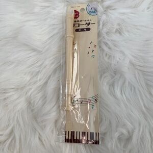 Oil Based Ball Point Pen. Cream.